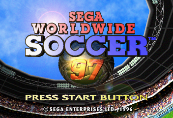 Worldwide Soccer 97 screenshot 3 for Sega Saturn
